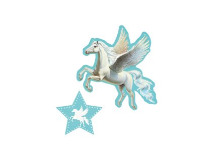Sticker na tašku Unicorn, sada 2 ks