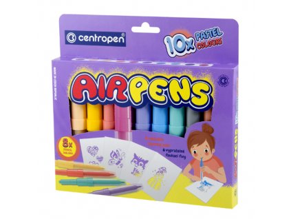 Fixy - fúkacie CENTROPEN 1500/10 Pastel Colours
