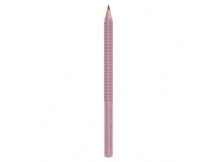 Grafitová ceruzka Faber-Castell Grip Jumbo 2B, staroružová