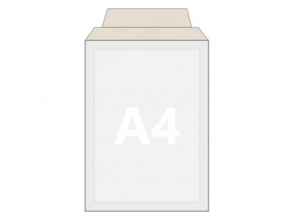Obálka kartónová - formát A4, 1 ks