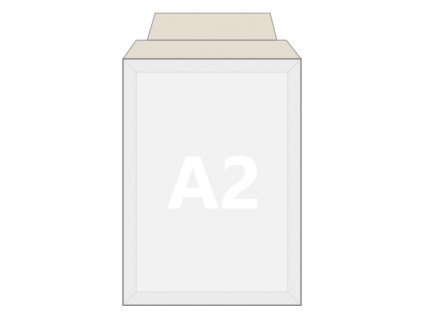 Obálka kartónová - formát A2, 1 ks
