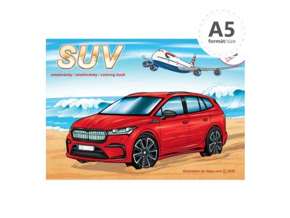 Omaľovanka A5 LUX - SUV Autá