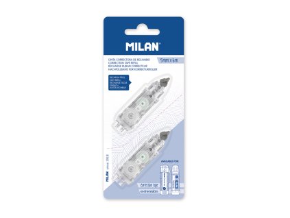 Korektor náplň MILAN 5 mm x 6 m - blister sada 2 ks