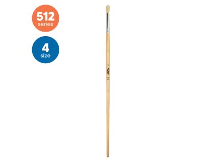 Štetec guľatý MILAN č. 4 - 512