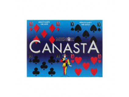 Karty hracie - Canasta v papierovej krabičke