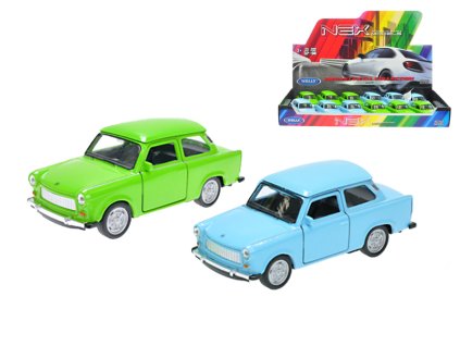 Trabant 11cm kov spätný chod 3farby 12ks v DBX