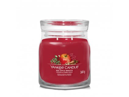 Sviečka Yankee Candle - Red Apple Wreath, stredná