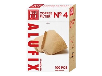 Filtre na kávu veľkosť 4 (100 ks) nebielené