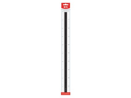 Pravítko M&G 50 cm, dvojitá stupnica