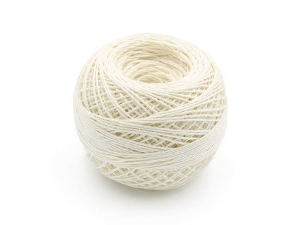 Špagát ľanový 100g, bielený