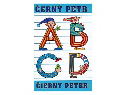 Karty Akim Čierny Peter - Abeceda