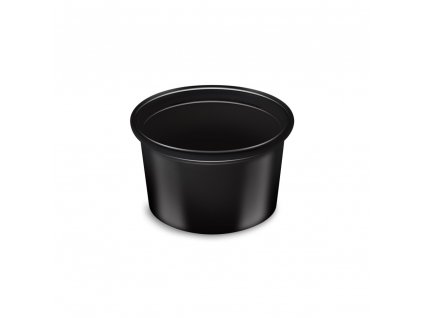 Dresinková miska (PP) Microboxx čierna O46mm 30ml [50 ks]