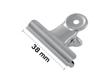 Klip pružinový - kovový Foska 38 mm