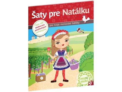 Šaty pre NATÁLKU ─ Kniha samolepiek