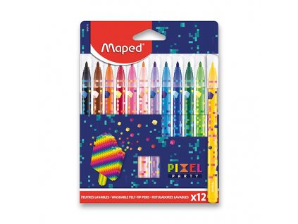 Fixy MAPED Pixel Party 12 ks