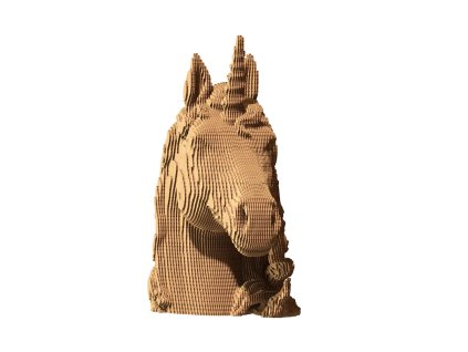 Cartonic Kartónové 3D puzzle Jednorožec