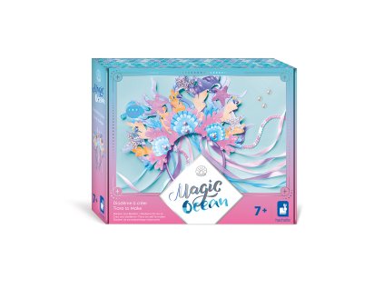 Janod Atelier Kreatívna sada DIY Vyrob si sám Korunka Diadém Magický oceán od 7 rokov