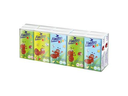 Hygienické, detské vreckovky Linteo Kids (balenie 10 ks)