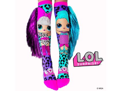 Podkolienky detské / dospelý - L.O.L. Surprise Disco Dolls
