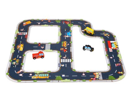 Puzzle cesta Mesto