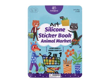 Silikónové nálepky Supermarket