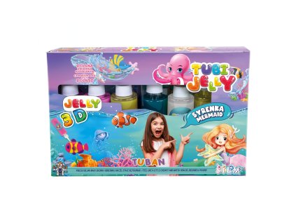 Tubi Jelly Kreatívny set XL Morská panna