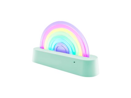 Tancujúca lampa Dúha mentolová