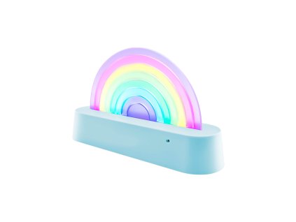 Tancujúca lampa Dúha modrá
