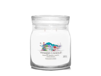 Sviečka Yankee Candle - MAGICAL BRIGHT LIGHTS, stredná