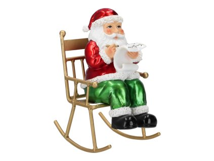 Santa na hojdacom kresle 20 cm