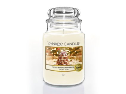 Sviečka Yankee Candle - Spun Sugar Flurries, veľká