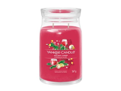 Sviečka Yankee Candle - HOLIDAY CHEER, veľká