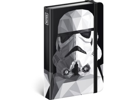 NOTIQUE Notes Star Wars – Clone, linajkovaný, 11 x 16 cm