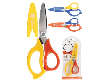 Nožnice detské M&G Miffy s krytkou