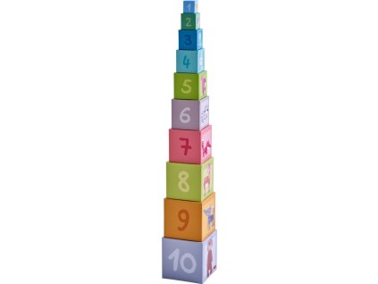 Haba Skladacia pyramída Lesné zvieratá