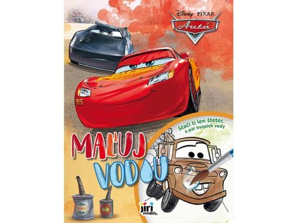 Maľuj vodou JM A4 Autá