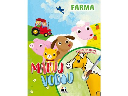Maľuj vodou JM A4 Farma