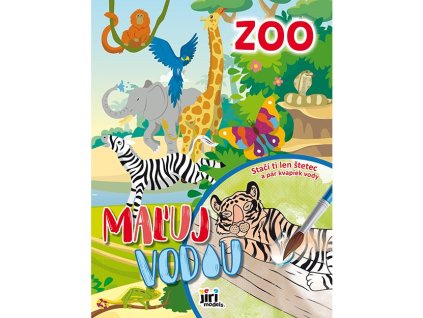 Maľuj vodou JM A4 Zoo