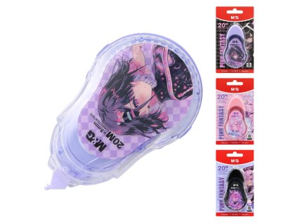 Korektor páska M&G Pink Fantasy 5 mm x 20 m - s meniacim sa obrázkom