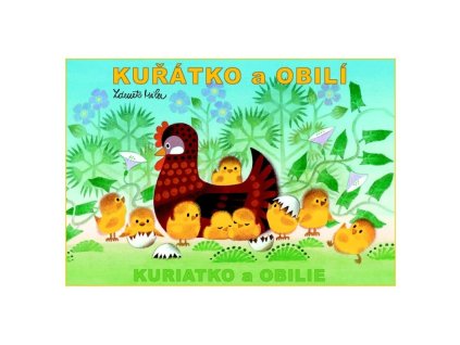 Omaľovanka A5 Akim - Kuriatko a obilie