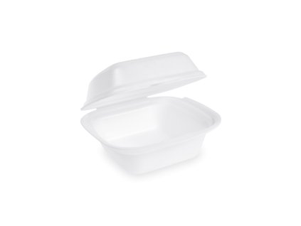 Box na hamburger biely veľký 145x133x75mm, 125 ks