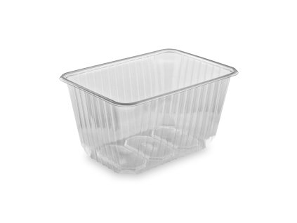 Miska hranatá priehladná 1500 L / 50ks