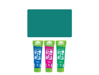 Akrylová farba JUNIOR 120 ml zelená 480