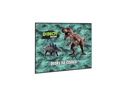 Dosky na číslice Dino