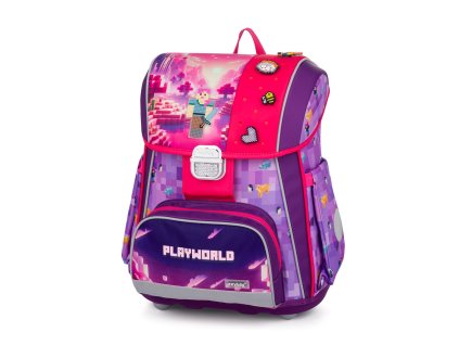 Školská taška PREMIUM - Playworld Girl