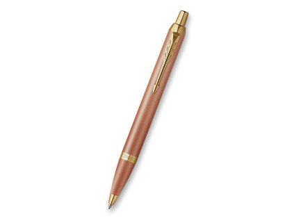Pero guľôčkové PARKER IM Writing Rituals Orange GT, hrot M - modrá náplň