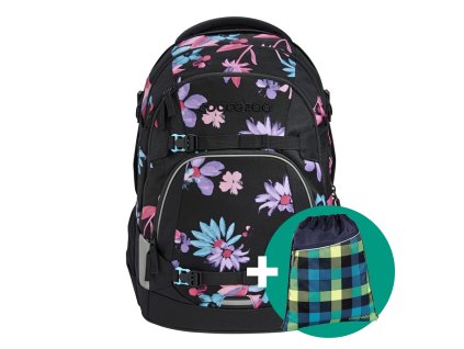 Školský ruksak coocazoo MATE, Floral Artnight, certifikát AGR