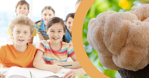 Výhody huby Hericium pre deti