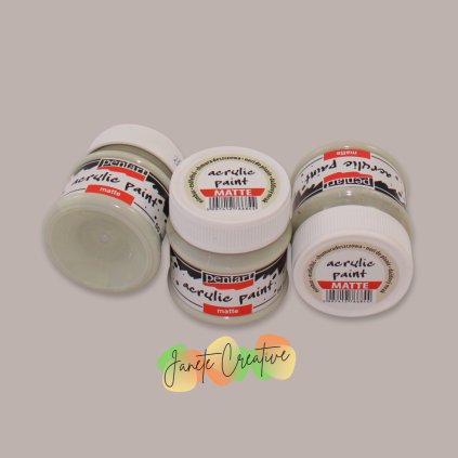 akrylova farba matna 50ml dazdovy mrak 1902