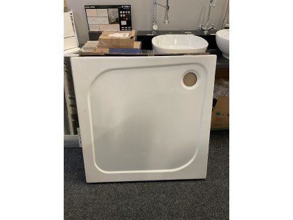 Sharp 90x90 štvorcová sprchová vanička, OTVORENO  POSLEDNÍ VYSTAVENÝ KUS